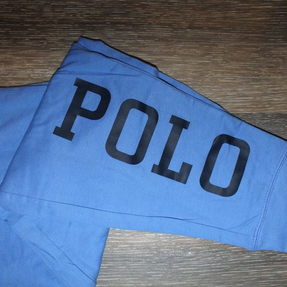 NWT POLO RALPH‎ LAUREN MEN'S ATHLETIC PAJAMA LEISURE LIGHTWEIGHT JOGGER BLUE - Picture 3 of 3